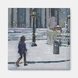 Snowy-Morgen St Paul Kathedrale 2009 Magnet