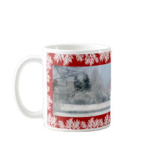 Snowy Morning Holiday Tasse
