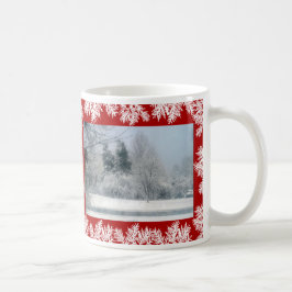Snowy Morning Holiday Tasse