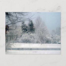 Snowy Morning - Postkarte