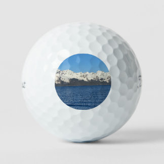 Snowy Mountain Golf Ball