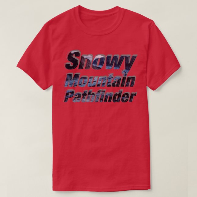 Snowy Mountain Pathfinder T-Shirt (Design vorne)