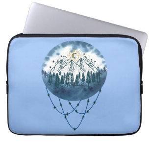 Snowy Mountain Pine Naturerlebnis im Freien Laptopschutzhülle