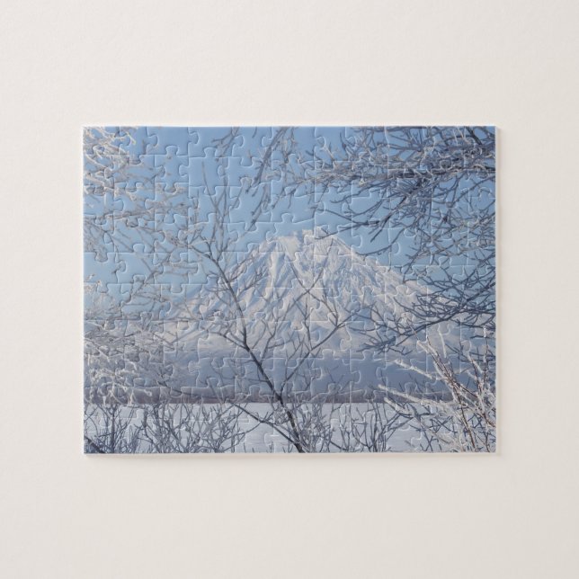 Snowy Mountain Puzzle (Horizontal)