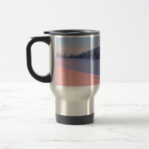 Snowy Mountains Reisebecher