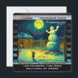 Snowy Night Snowman Memory Christmas Party Einladung<br><div class="desc">Dies ist die Saison für ein Party und jedes Jahr deines ist die beste! Karo aus diesem schönen Schneemann mit Kindern spielen draußen in der Nacht, wie Schnee fällt über ihnen Weihnachten Party Einladung und in den Geist zu unterhalten! Diese Karte wird Ihren Gast sicherlich begeistern, wenn sie sie erhalten,...</div>