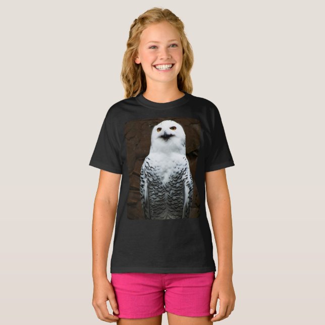 Snowy Owl gccna T-Shirt (Vorne ganz)