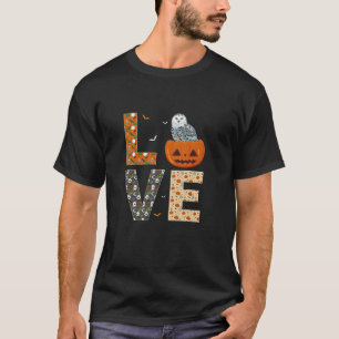 Snowy Owl Lovers Boys Girls Kinder Witziges Hallow T-Shirt