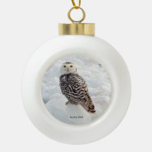 Snowy Owl Ornament