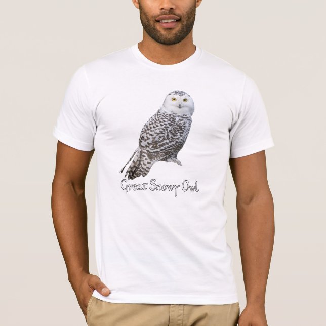 Snowy Owl T - Shirt (Vorderseite)