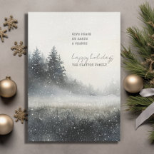 Snowy Pine Forest Weihnachten