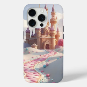 Snowy Pink Candyland Fairy Castle Case-Mate iPhone Hülle