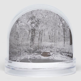 Snowy Pond Snow Globe Schneekugeln