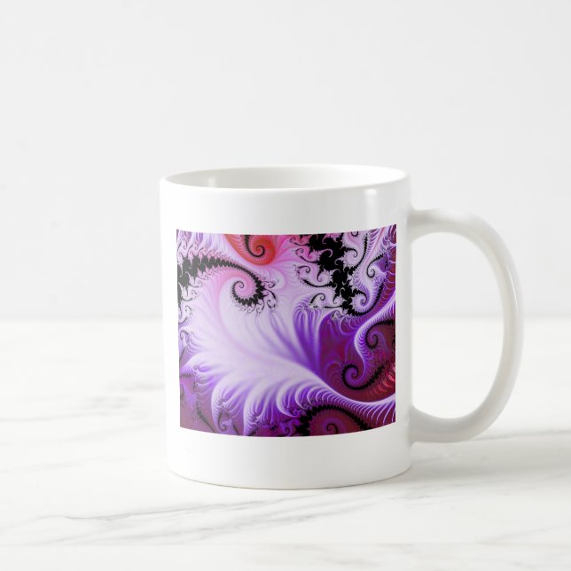 Snowy-Rebe-Fraktal-Tasse Tasse (Rechts)