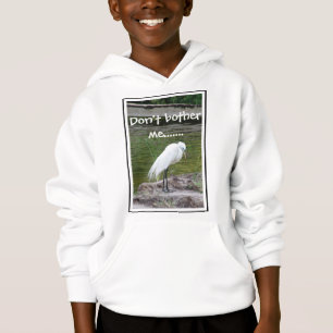 Snowy-Reiher - "stören Sie mich nicht", stören Hoodie