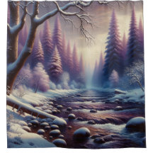 "Snowy River in Lavender Winterwald"
