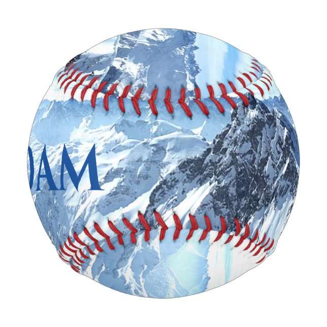 Snowy Rocky Mountain Baseball (Vorderseite)