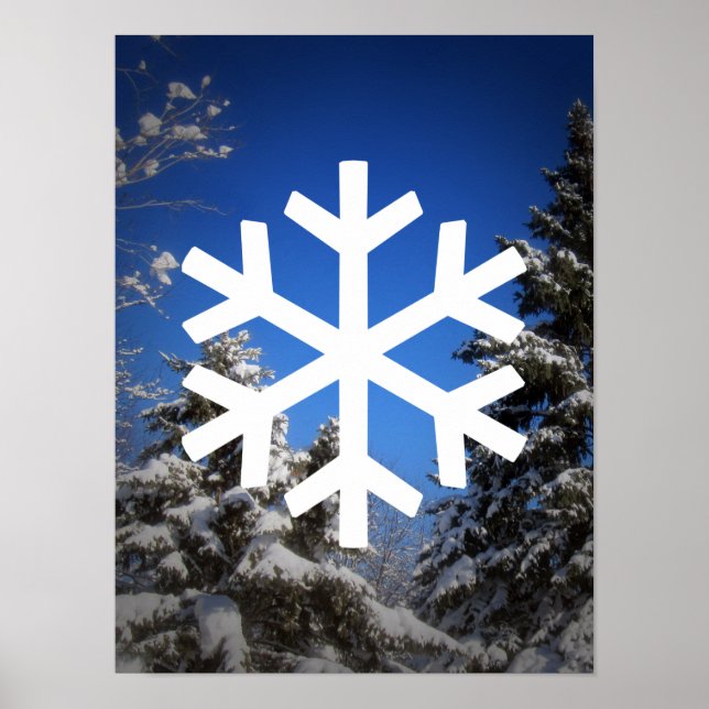 Snowy Scene Poster (Vorne)