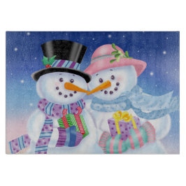 Snowy-Schatz-Glasschneiden-Brett Schneidebrett