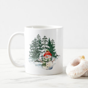 Snowy Snowman Kaffeetasse