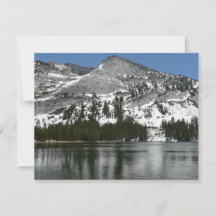 Snowy Tenaya Lake Yosemite National Park Foto