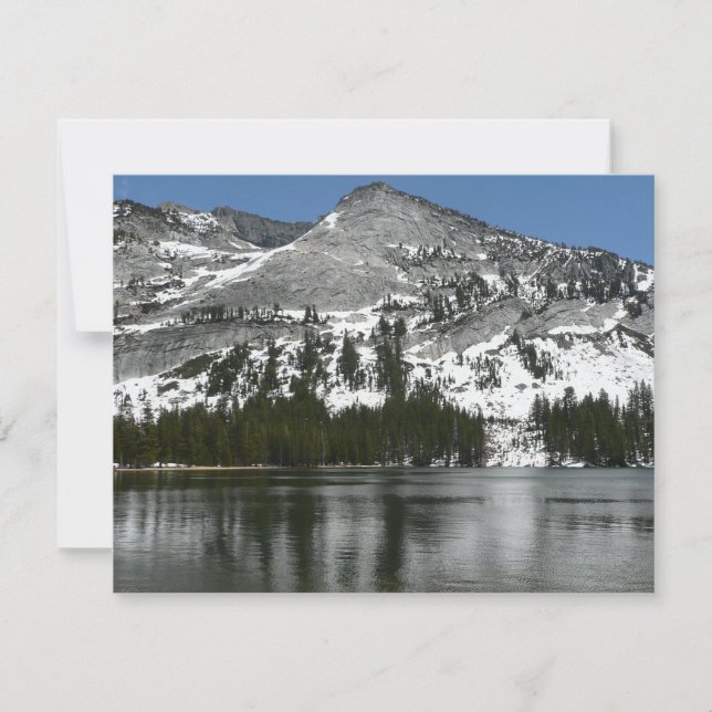 Snowy Tenaya Lake Yosemite National Park Foto (Vorderseite)