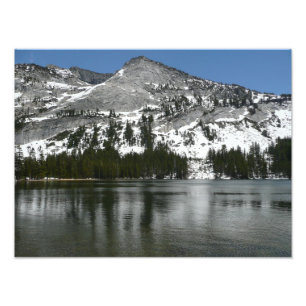 Snowy Tenaya Lake Yosemite National Park Foto