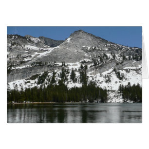 Snowy Tenaya Lake Yosemite National Park Foto