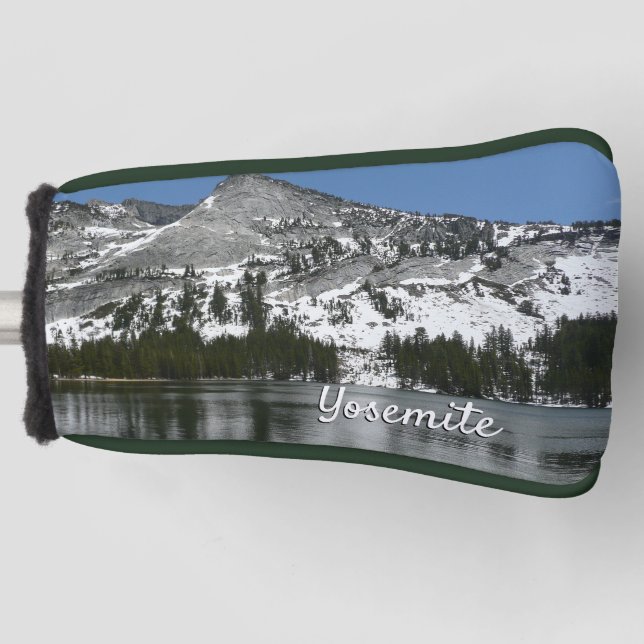 Snowy Tenaya Lake Yosemite National Park Foto Golf Headcover (Vorderseite)