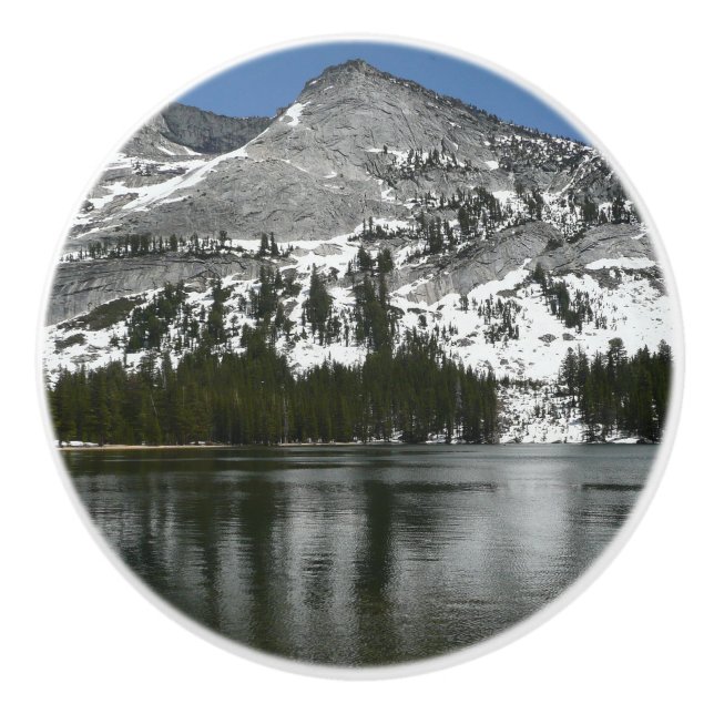 Snowy Tenaya Lake Yosemite National Park Foto Keramikknauf (Vorderseite)