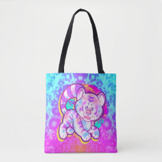 Snowy Tiger Niedlich Neon Kidcore