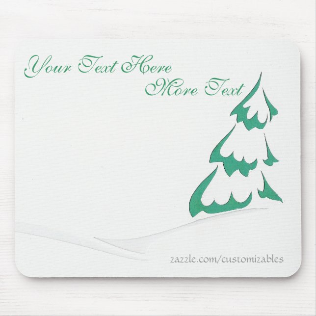 Snowy Tree Mousepad (Vorne)