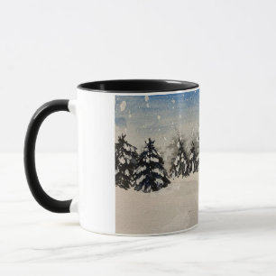 Snowy Trees Tasse