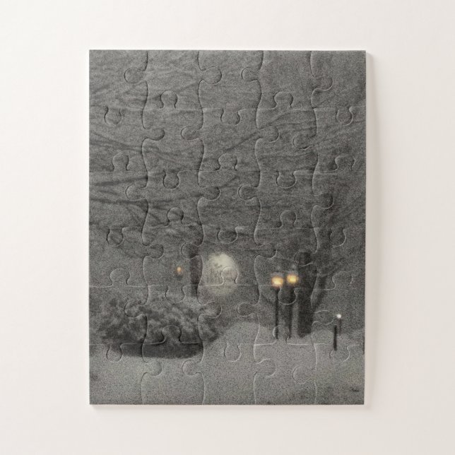 Snowy Vermont Puzzle (Vertikal)