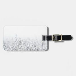 Snowy-Wald Gepäckanhänger