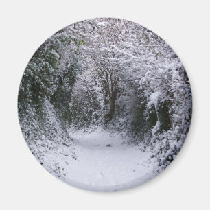 Snowy-Weg Magnet