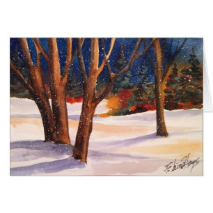 Snowy-Winter-Bäume
