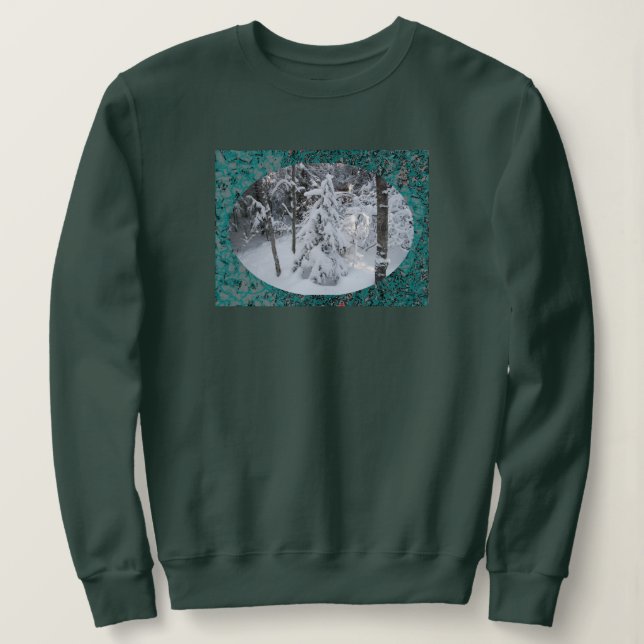 Snowy Winter in MN Sweatshirt (Design vorne)