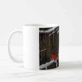 Snowy Winter Kardinal Kaffeetasse