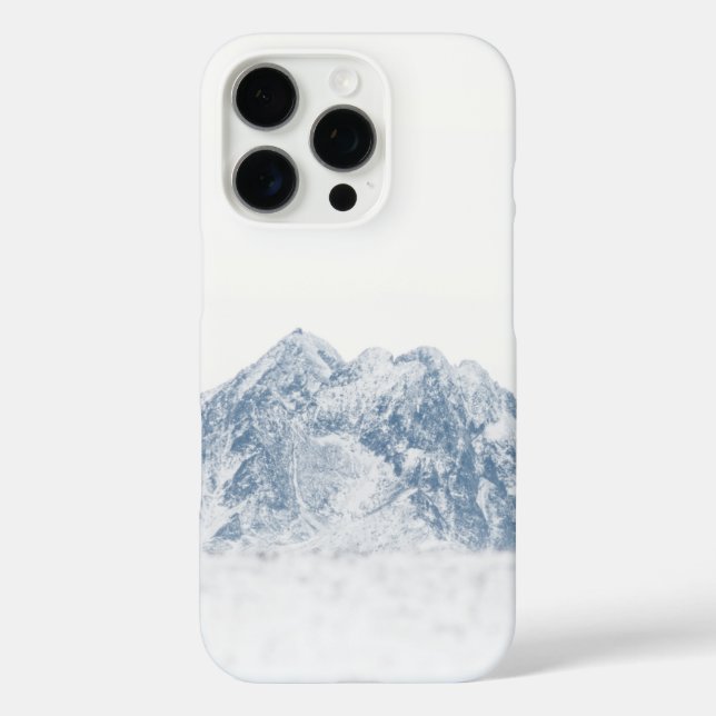 Snowy Winter Mountain Otterbox Case-Mate iPhone Hülle (Rückseite)