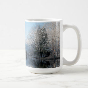 Snowy Winter Tree Der Park der Villa Negroni Tasse