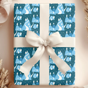 Snowy Winter Wonderland Geschenkpapier
