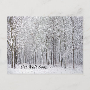 Snowy Woods wird bald gut Postkarte