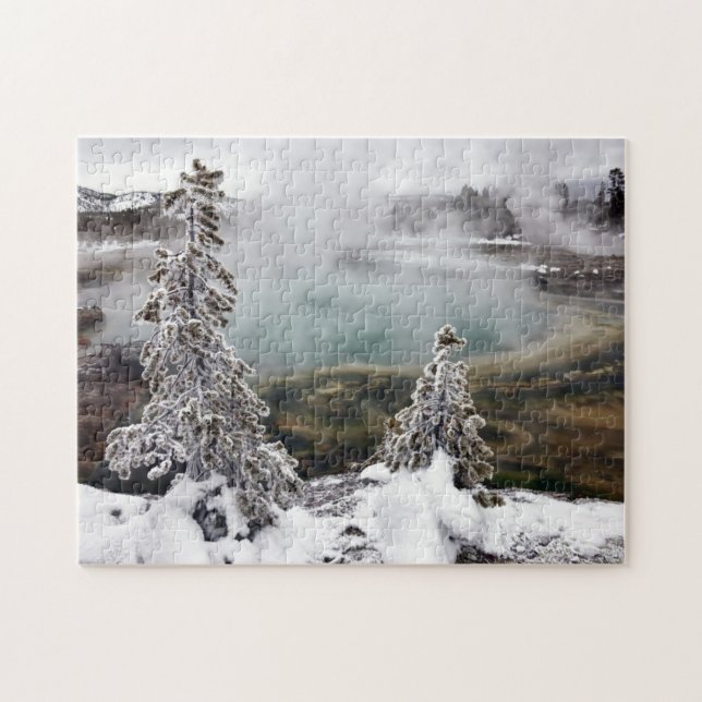 Snowy Yellowstone Puzzle (Horizontal)