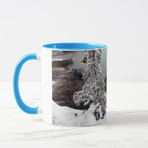 Snowy Yellowstone Tasse