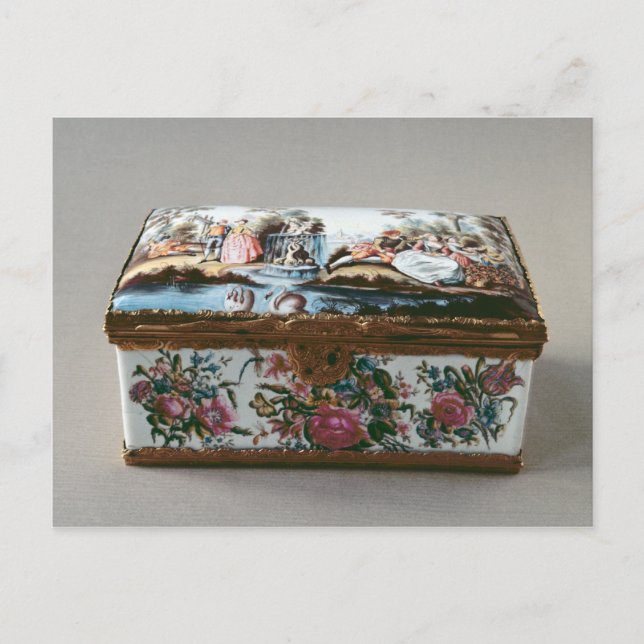 Snuffbox, c.1750 postkarte (Vorderseite)