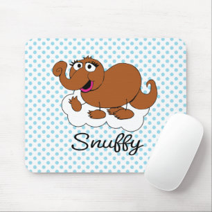 Snuffleupagus Doodley Graphic Mousepad