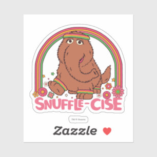 Snuffleupagus   Schnurrbart Aufkleber