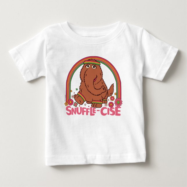 Snuffleupagus | Schnurrbart Baby T-shirt (Vorderseite)
