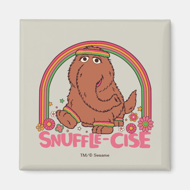 Snuffleupagus | Schnurrbart Magnet (Vorne)